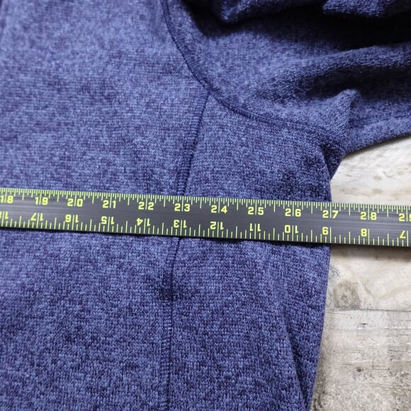 Woolrich quarter Zip Fleece Pullover men's XXL heather blue - Picture 7 of 12